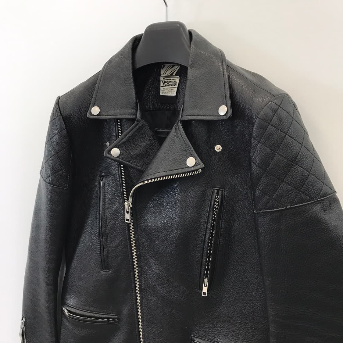 비바스튜디오 컬렉션 소가죽라이더자켓 [M] 상품이미지2