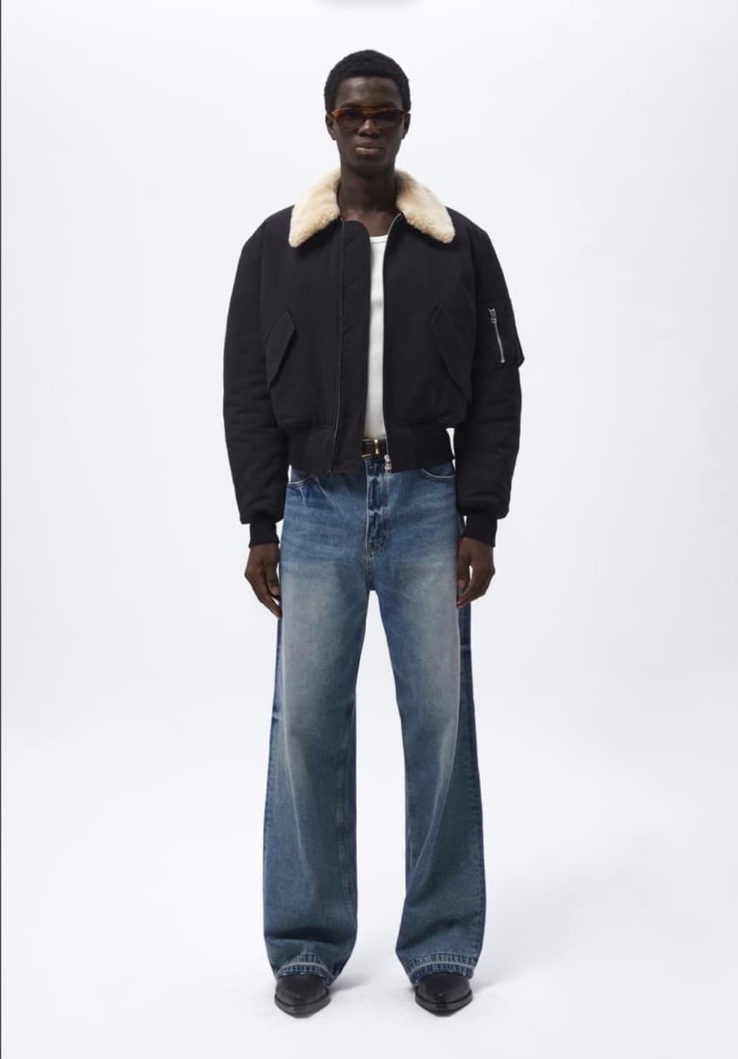 타일레 엔보이 시어링파카 블랙2 상품이미지1