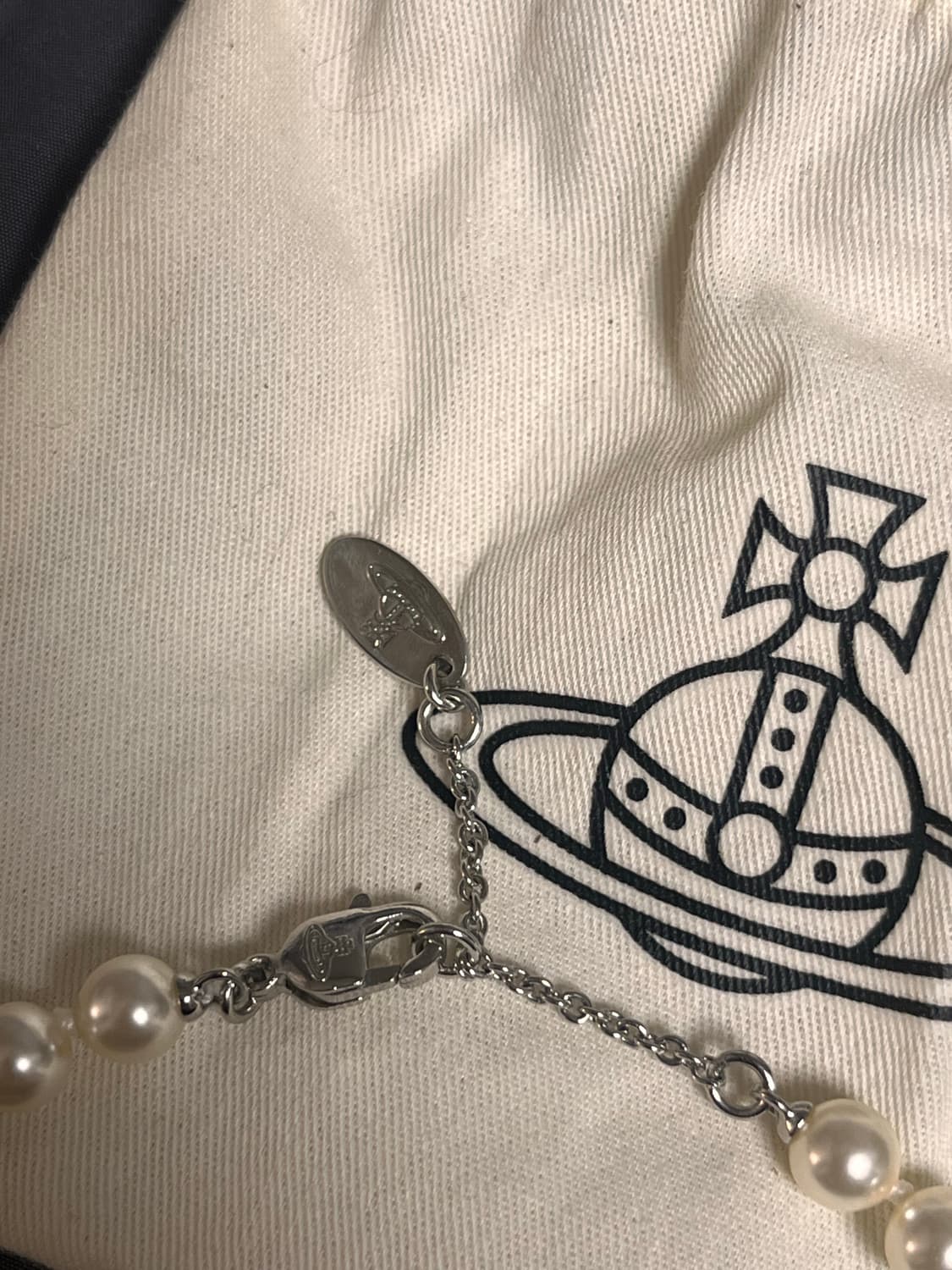 비비안웨스트우드 진주 목걸이 초커 상품이미지5