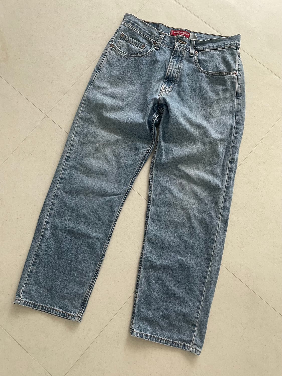 빈티지 리바이스 569 00's 레드폰트 32x30 상품이미지1