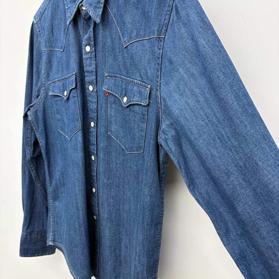 리바이스 데님 웨스턴 셔츠 여성 S 상품이미지5