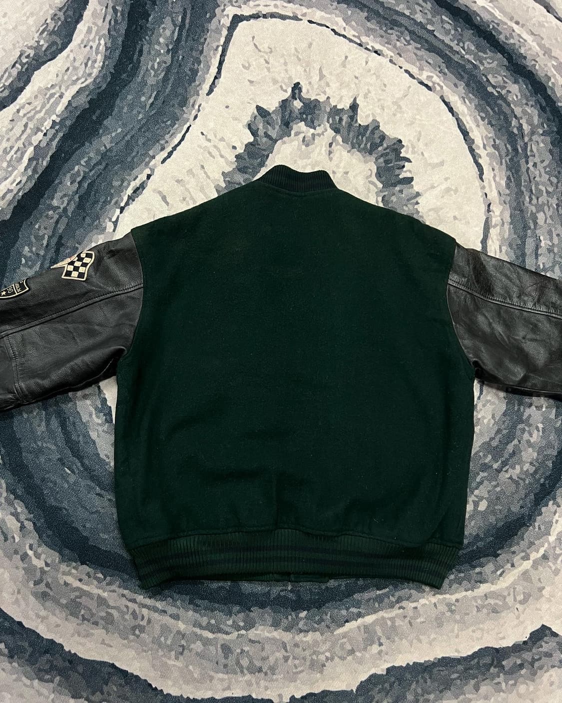 DULY DO WOOL LEATHER VARSITY 상품이미지8