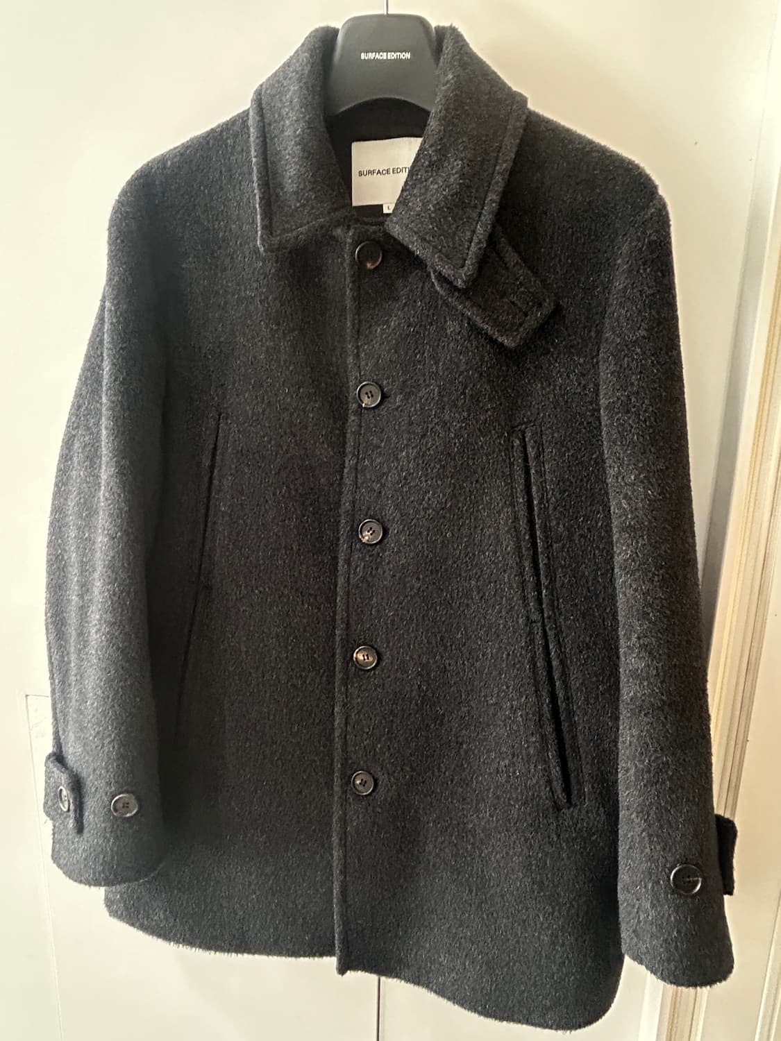 서피스에디션 impala half coat charcoal L 상품이미지2