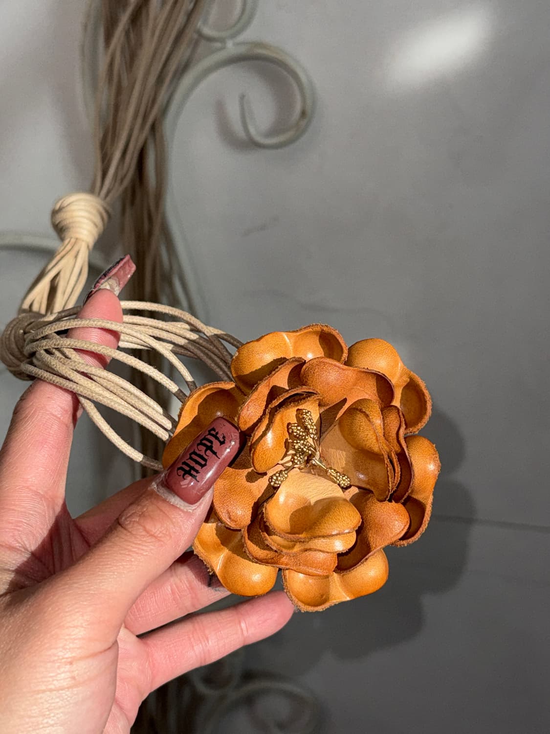 Bohemian flower corsage knotted strap 벨트 상품이미지8