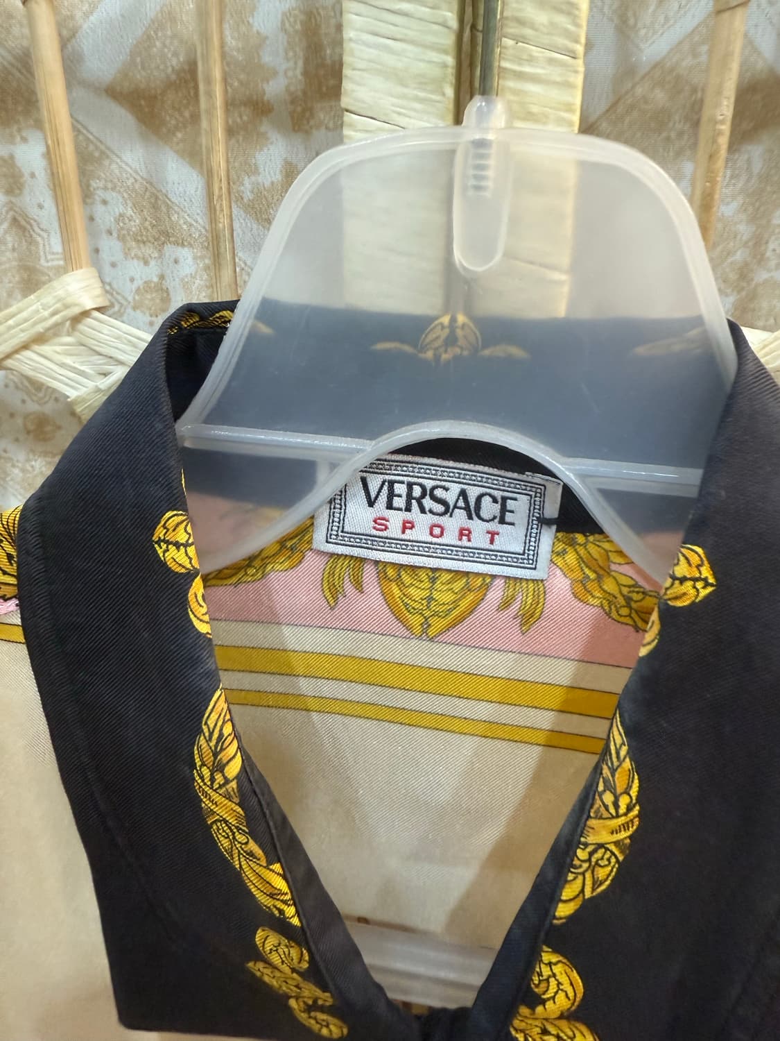 48/100-105 정품 베르사체 실크셔츠 팝니다 상품이미지2