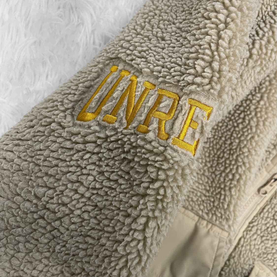 아디다스 MC 셰르파 후드 자켓 베이지 상품이미지6