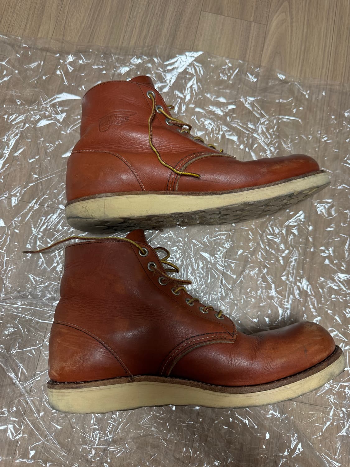 레드윙 8166 오로 러셋가죽 플레인토 워커부츠 8.5D 상품이미지3