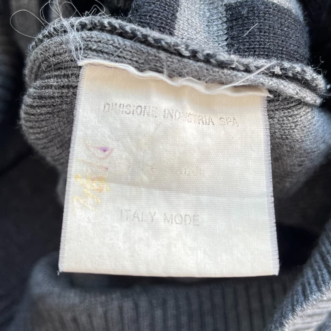 베르사체 진스 꾸띄르 90s 메두사로고 그레이코튼니트 상품이미지7