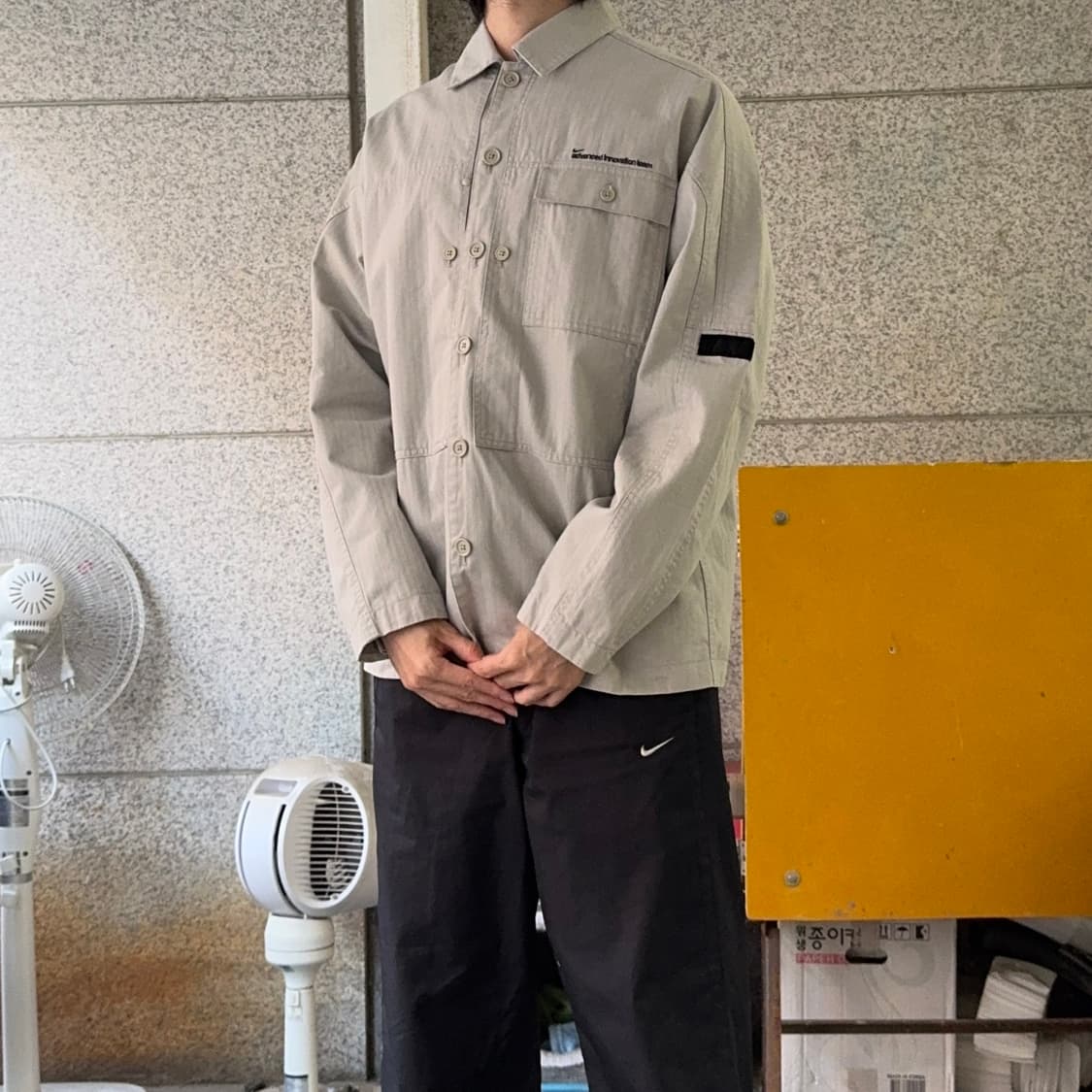 04s 나이키 어드밴스드 이노베이션 해링본 자켓 상품이미지1