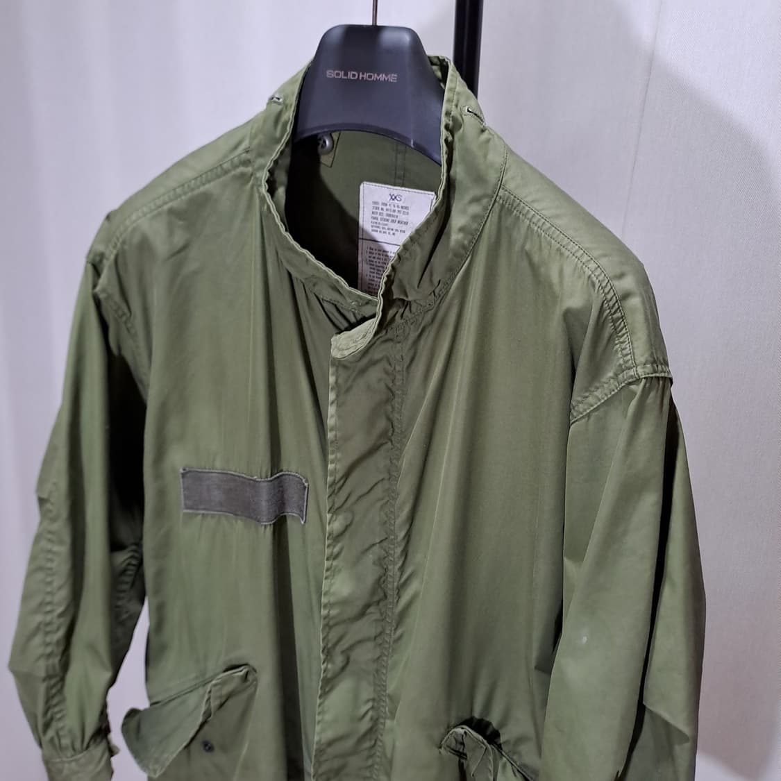 (택포) m65 피쉬테일 개파카 팔기장 수선 XXS B732 상품이미지2