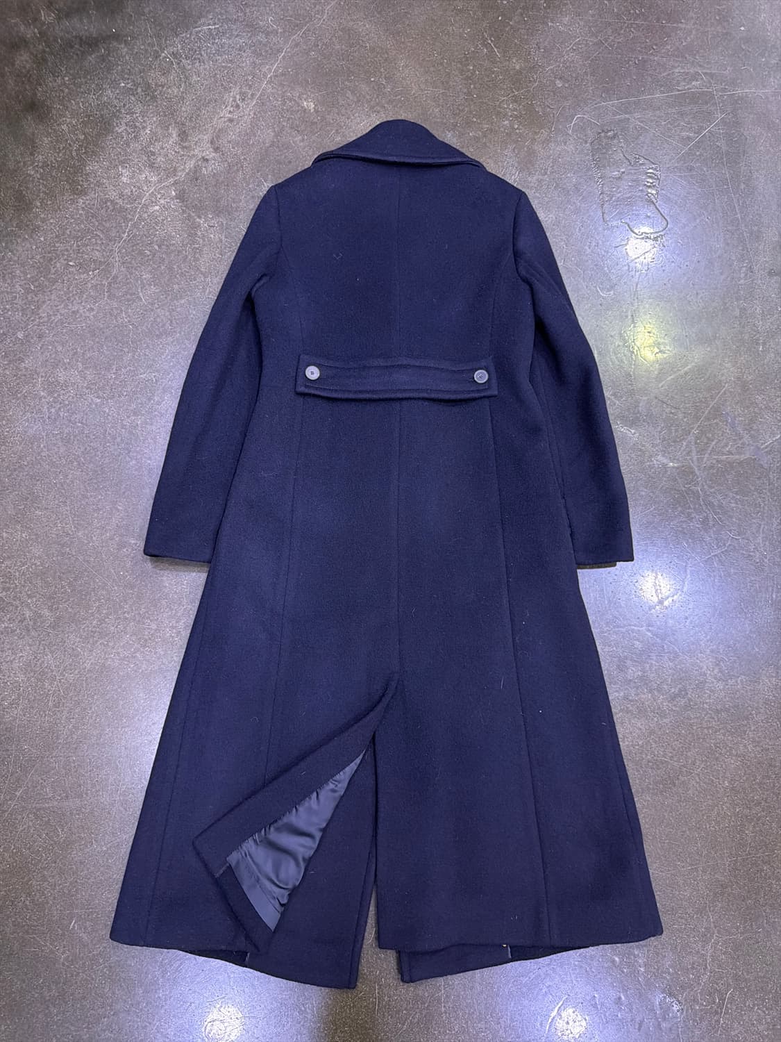 11AM 네이비 클래식 울 롱 코트 S 상품이미지3