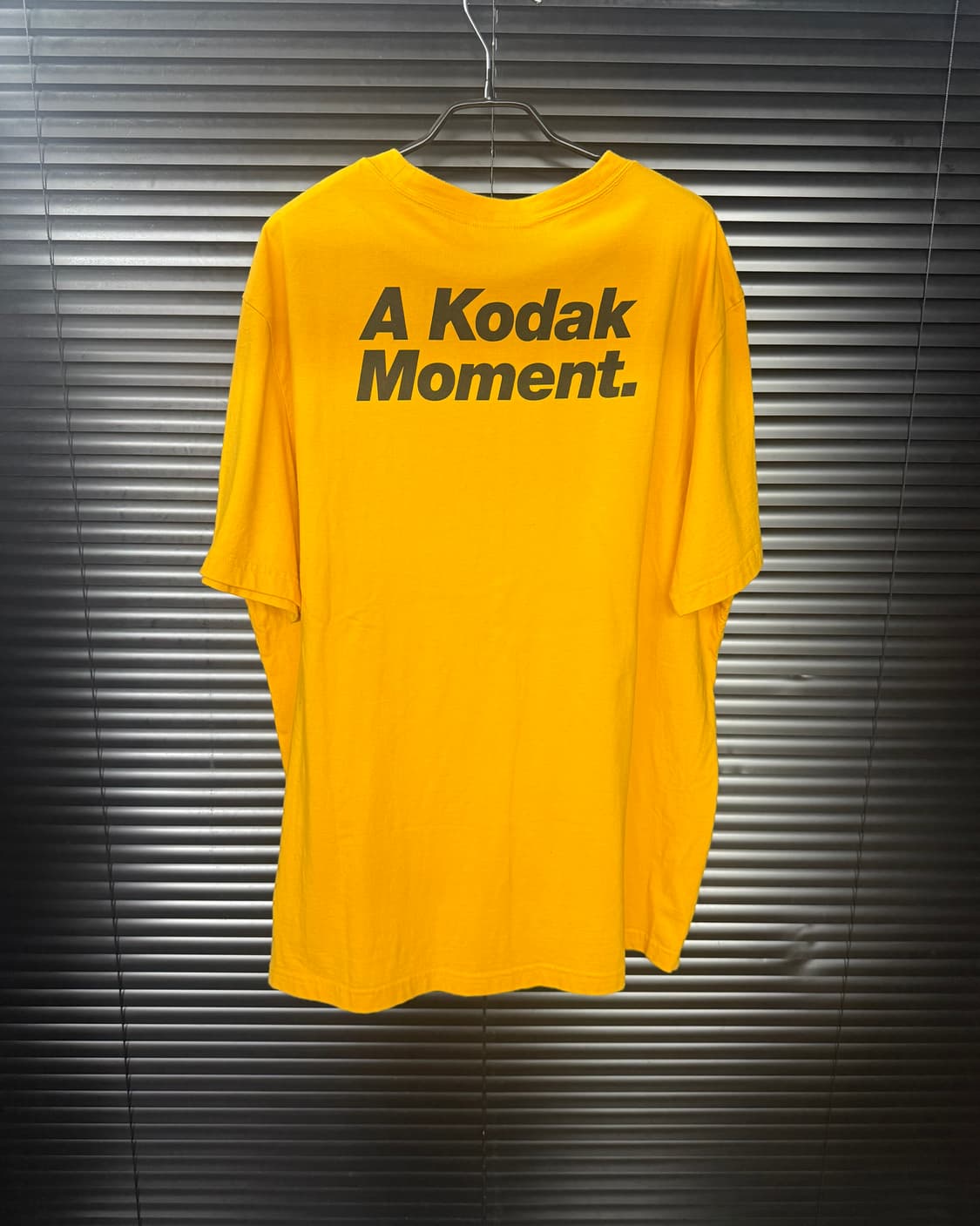 H&M KODAK 코닥 콜라보 옐로우 노랑색 반팔티 배색 XL 105 상품이미지4