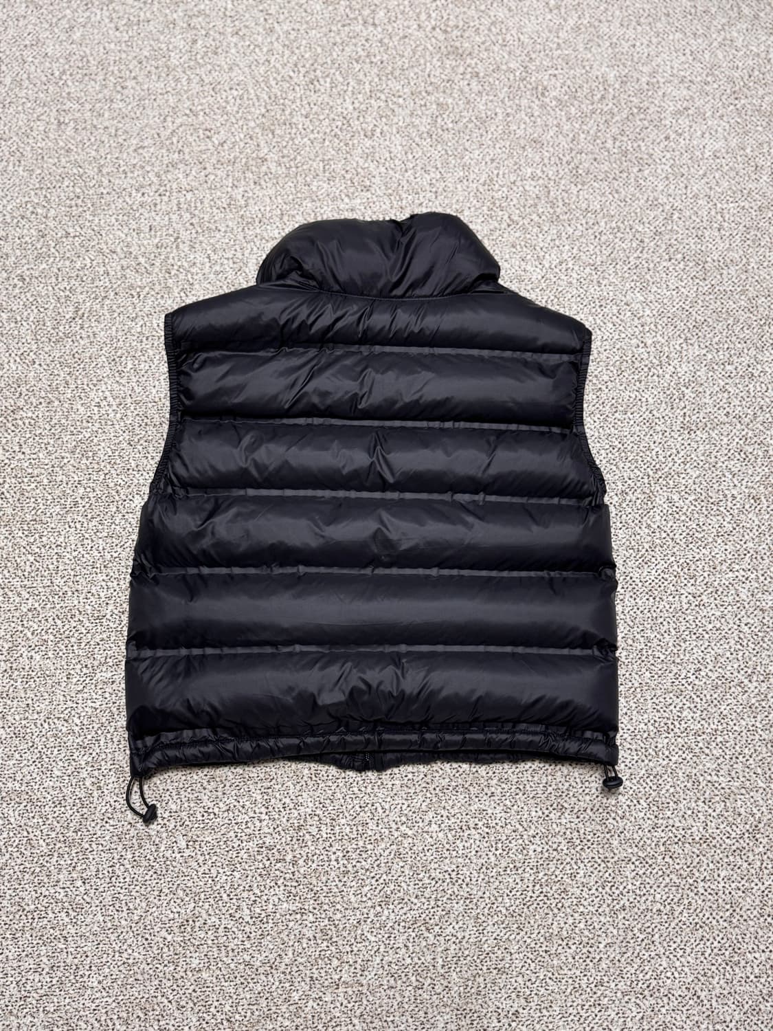 자라 블랙 크롭 패딩 조끼(시착1회) 상품이미지4