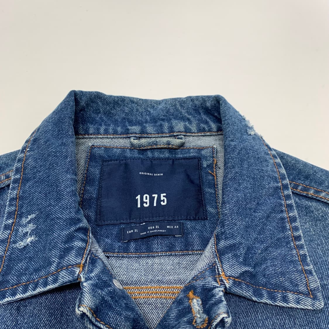 ZARA 자라 데님자켓 청자켓 (XL) 상품이미지4