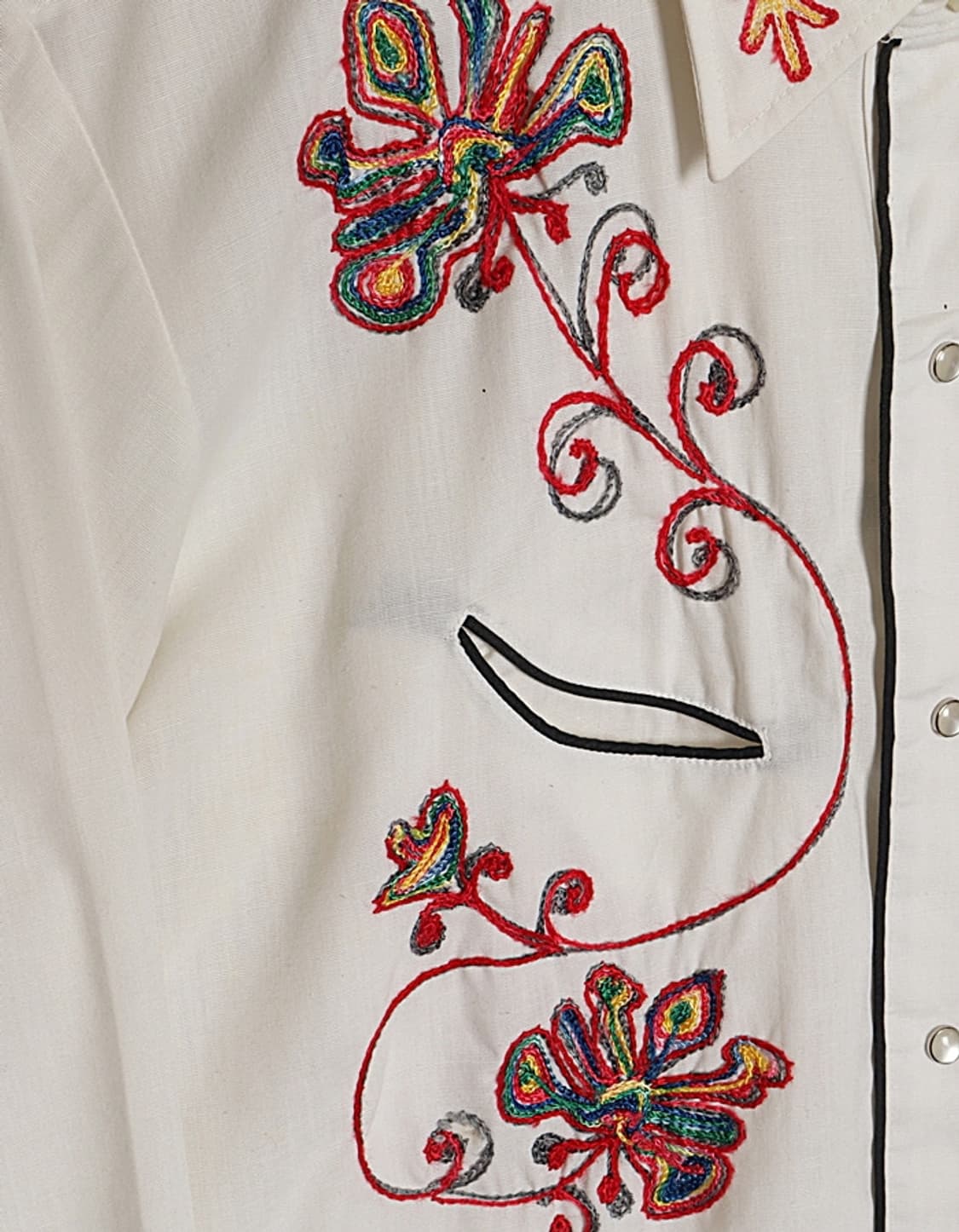 7~80's KARMAN Embro Western Shirts 상품이미지3