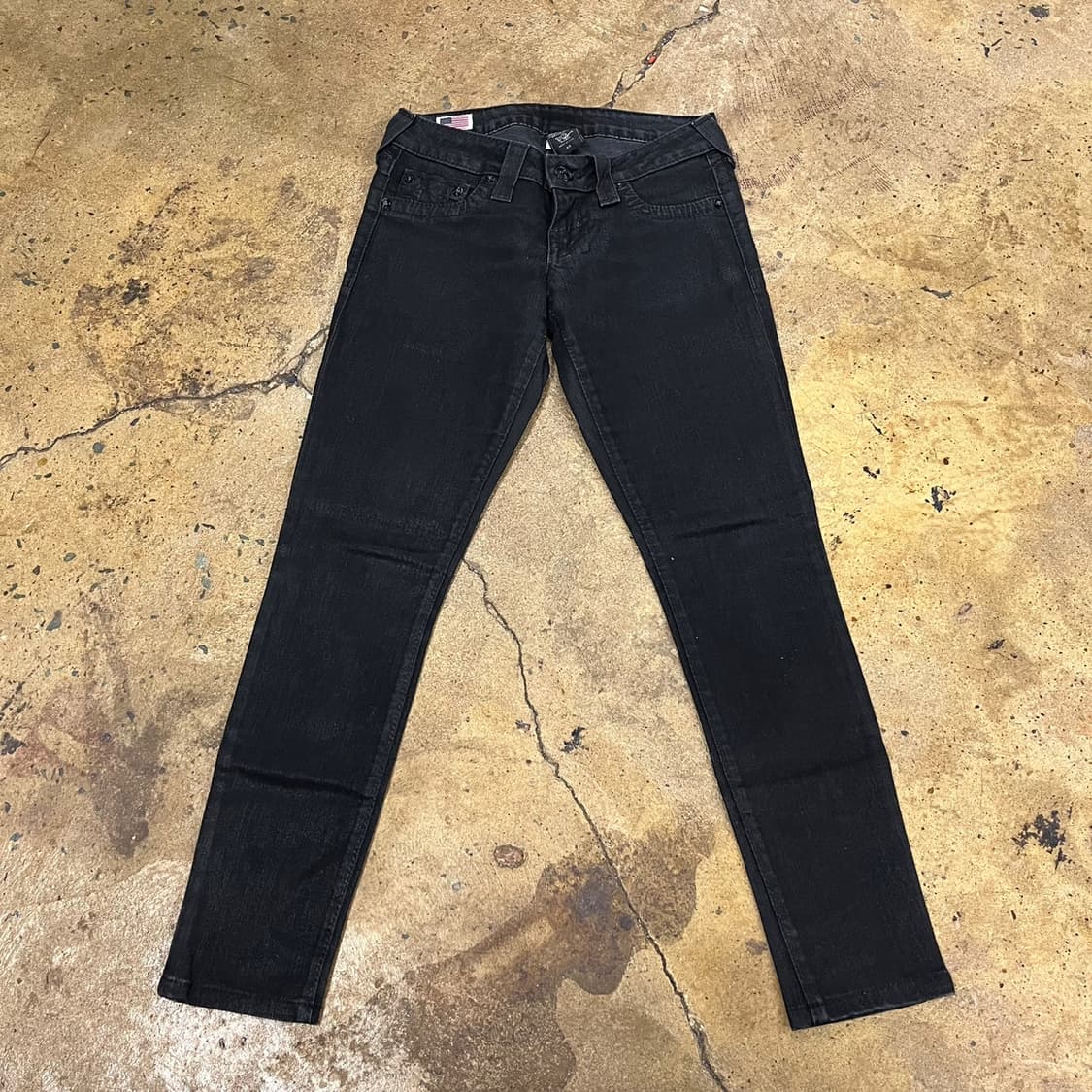 [정품/25] 트루릴리젼 블랙 데님 바지 b18 상품이미지2