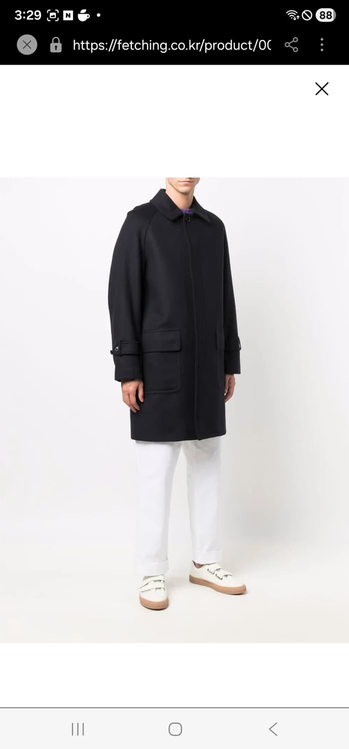 매킨토시 arnhall 울 맥코트 발마칸  mackintosh 상품이미지1