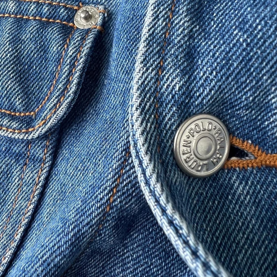 90s 폴로 덩가리 데님자켓 칸예 상품이미지8