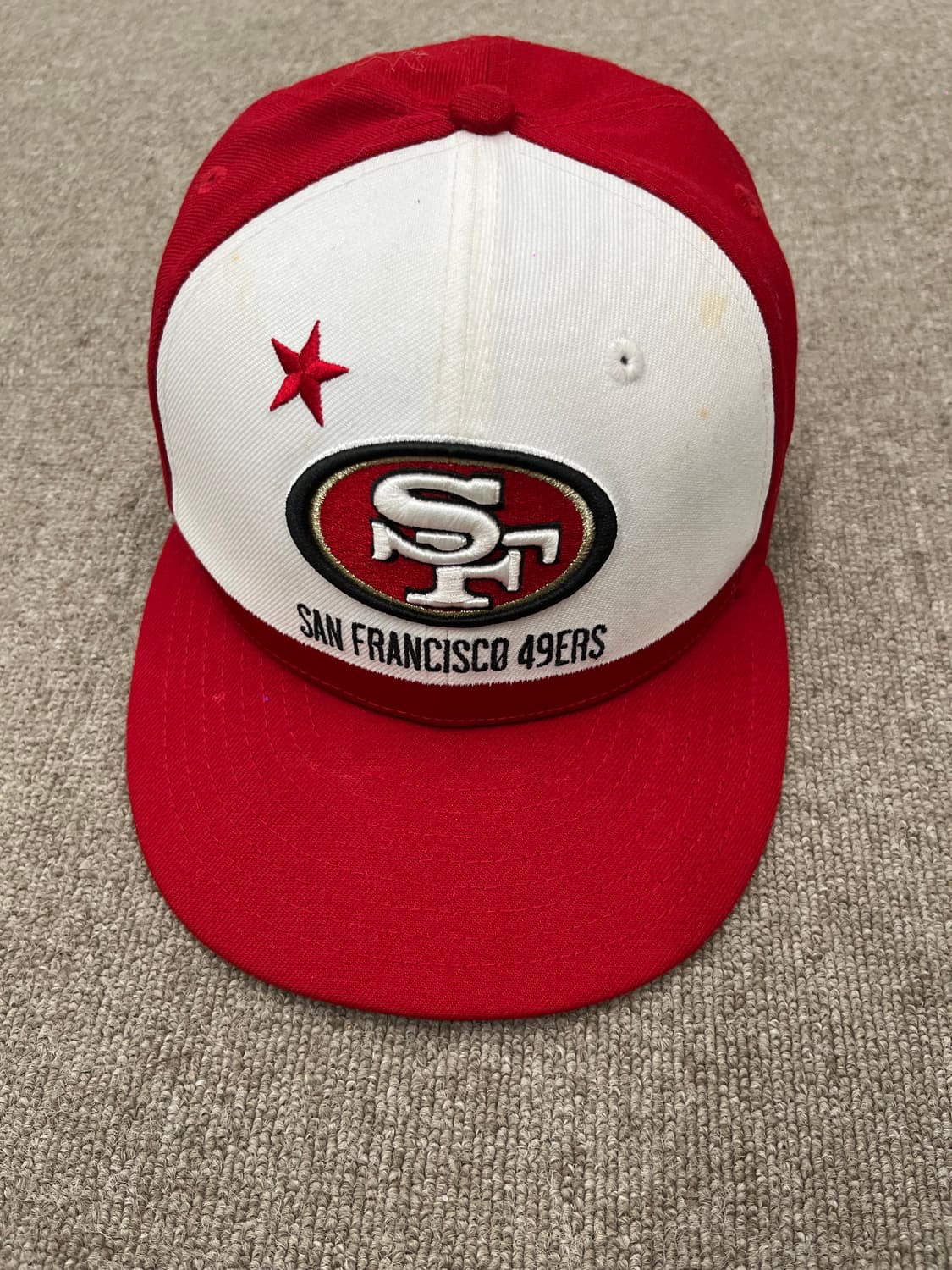 Newera red cap 상품이미지2
