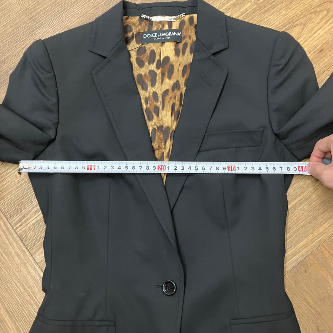 N314 돌체앤가바나 호피 블레이저 자켓 상품이미지8