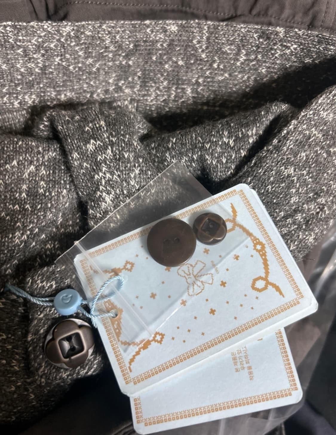 코이세이오 야상 챠콜색상 새상품 상품이미지2