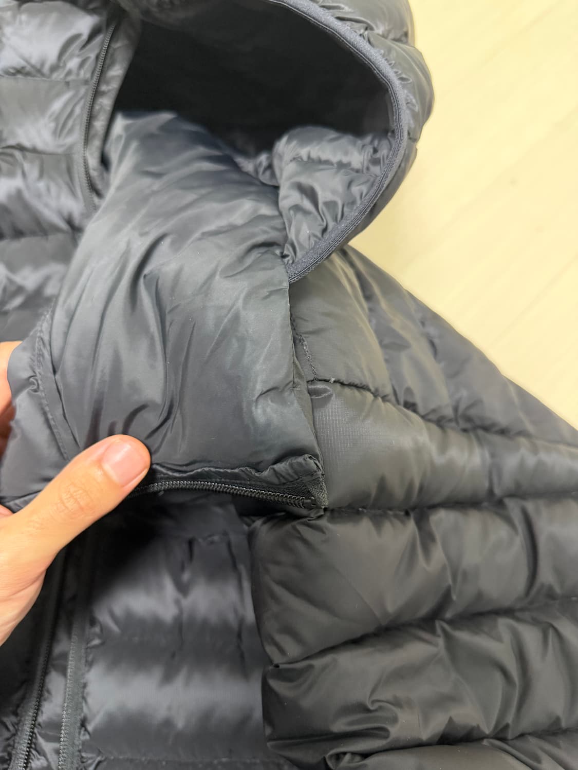 [L]고요웨어 ENDURE GOOSE DOWN JACKET 블랙 상품이미지2