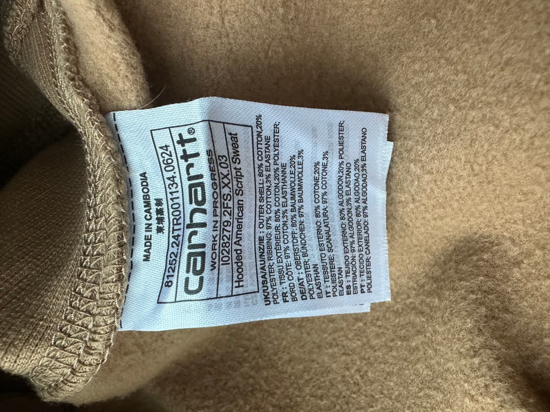 칼하트 후드티(s) 상품이미지3