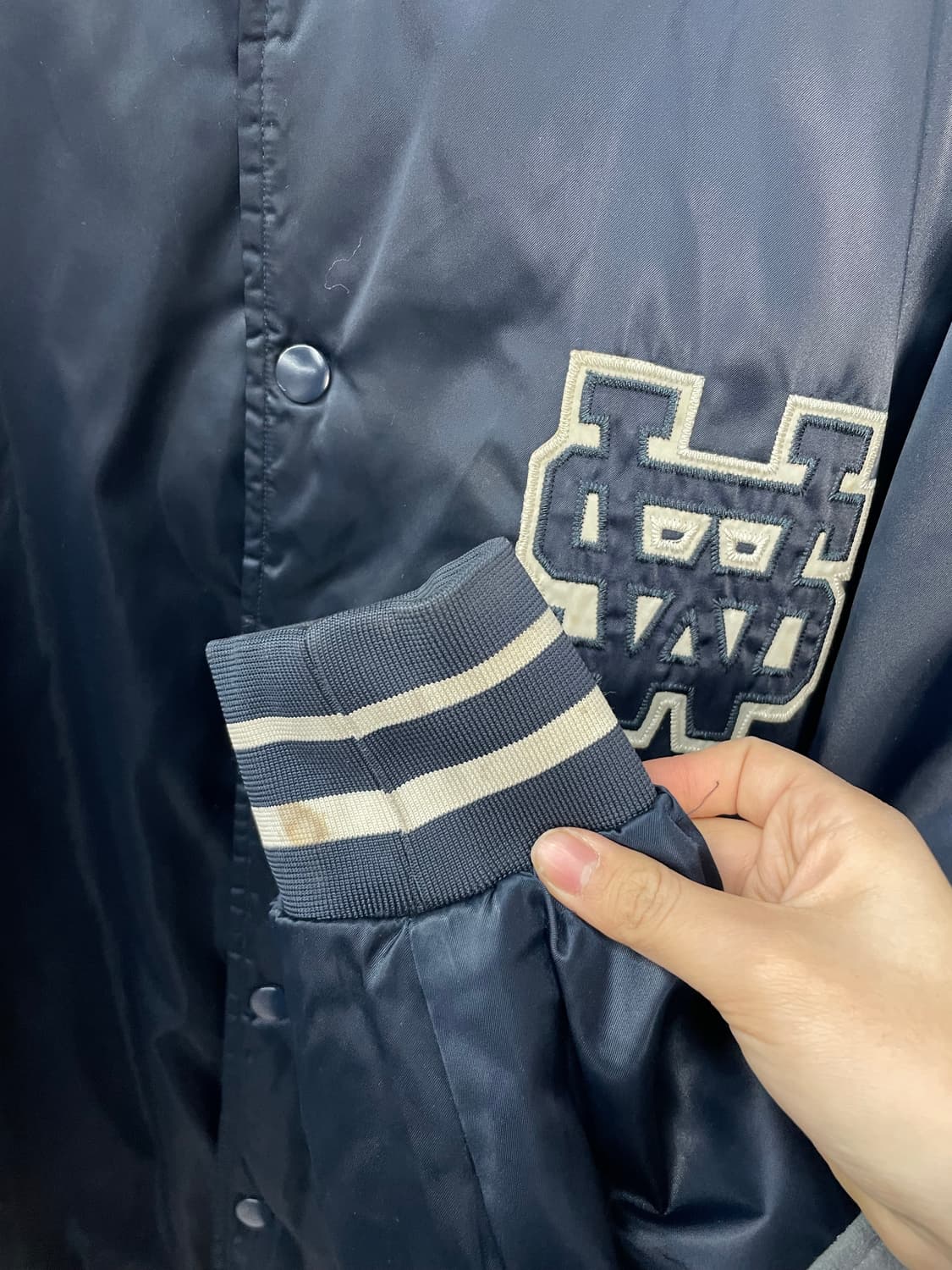 나이키 새틴 나일론 스타디움 바시티 자켓 H1185 상품이미지7