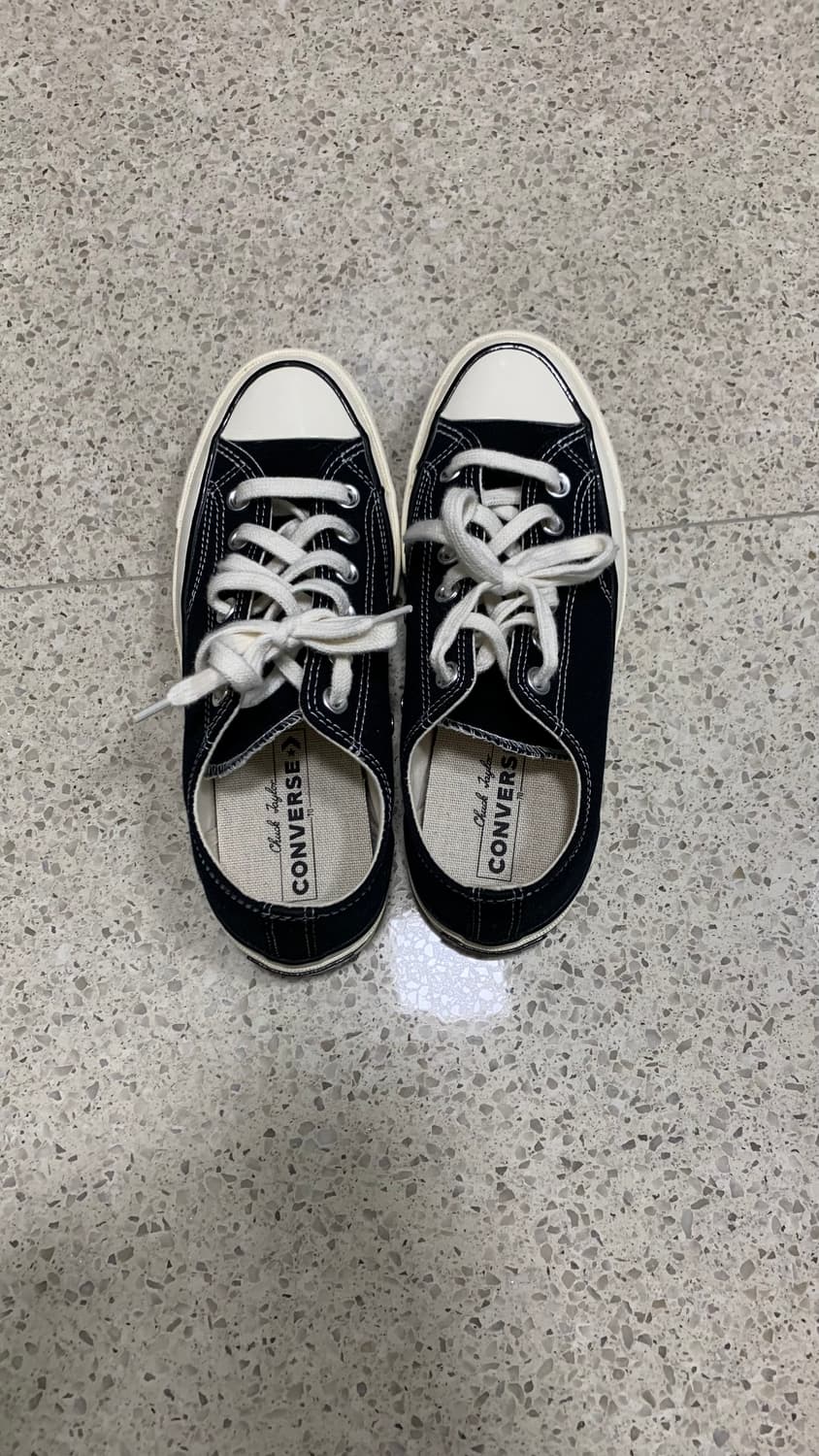 컨버스 240 블랙 거의 새상품급 상품이미지1