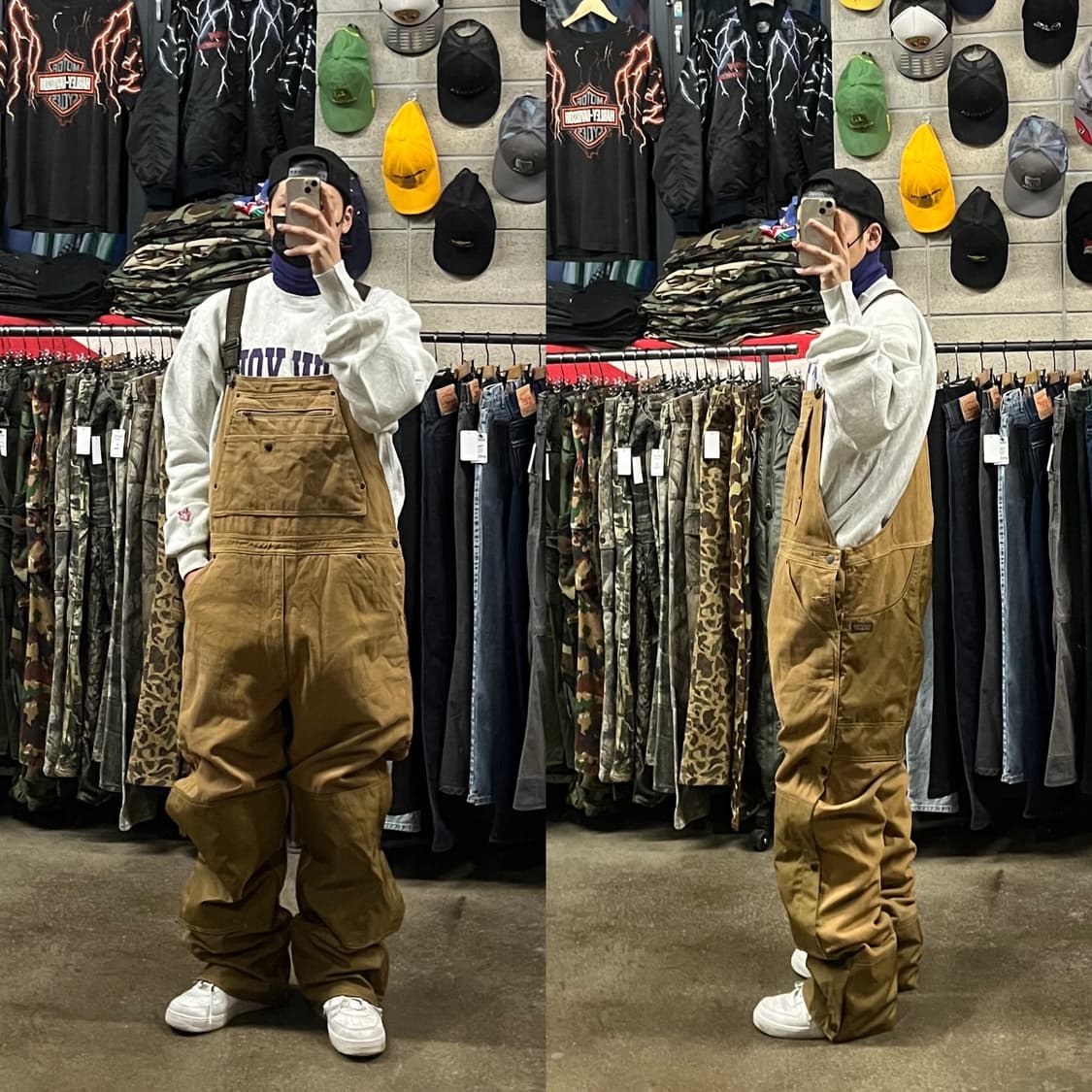 파타고니아 캔버스 워크 오버롤 (XL) 상품이미지8