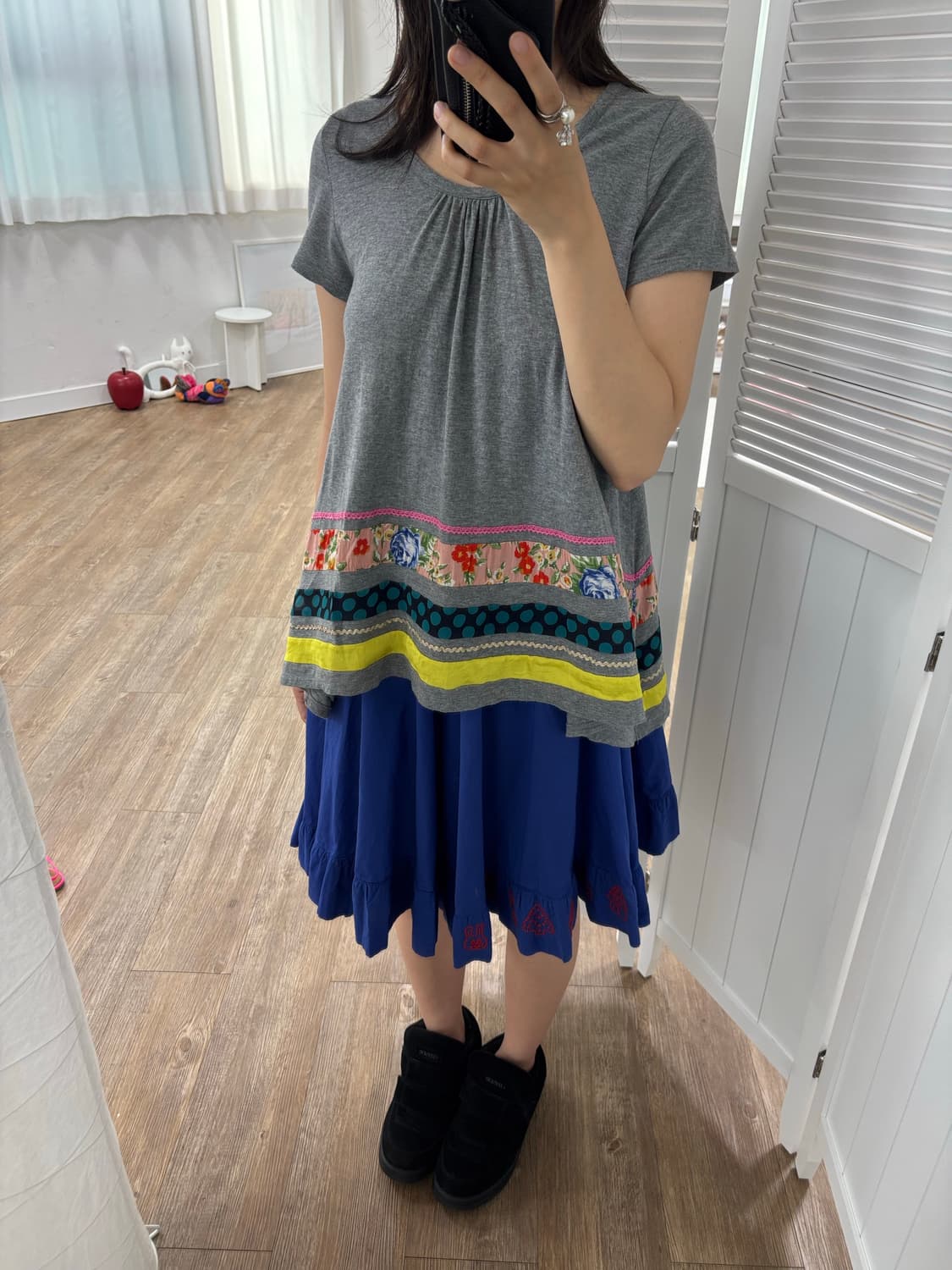 수나오 쿠와하라 패치 탑 상품이미지2