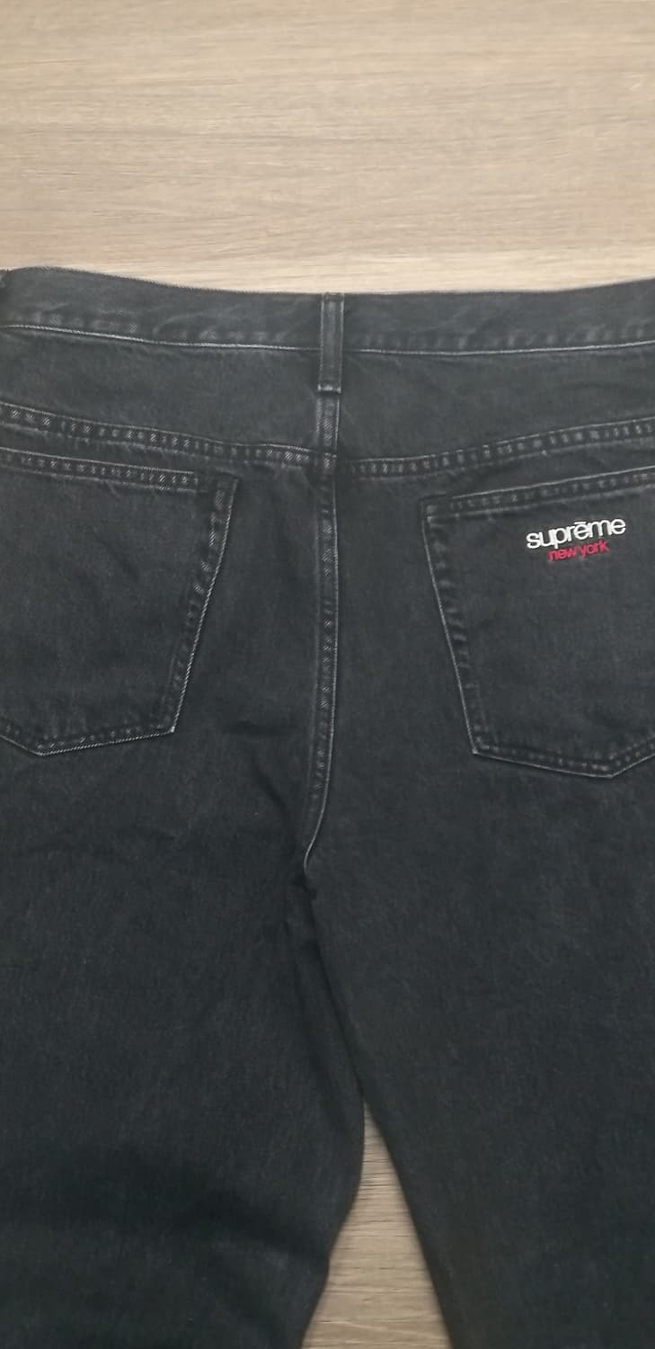 슈프림 25SS 배기진 블랙 상품이미지3