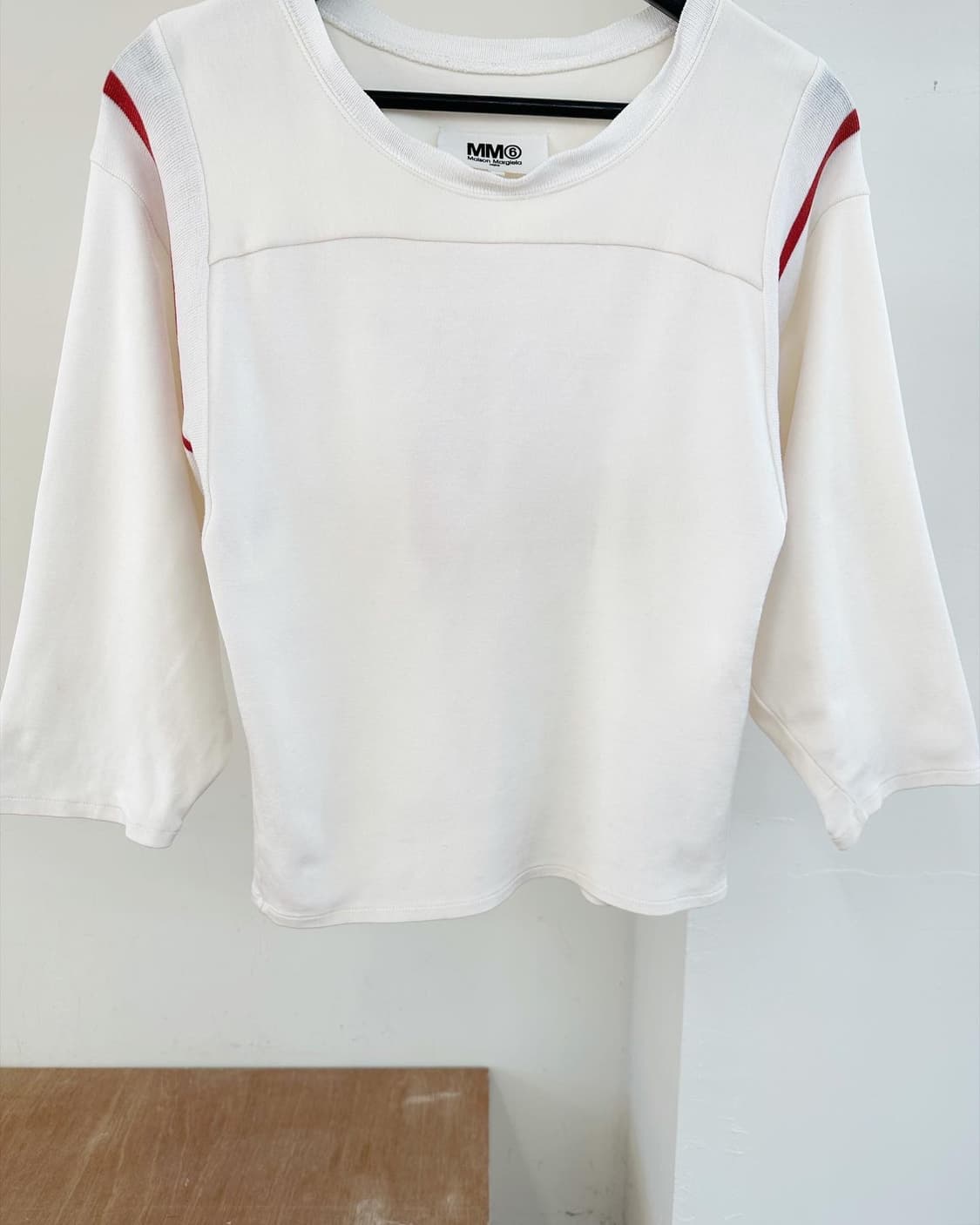 MM6 메종 마르지엘라 애너브 라인 하프티  상품이미지5