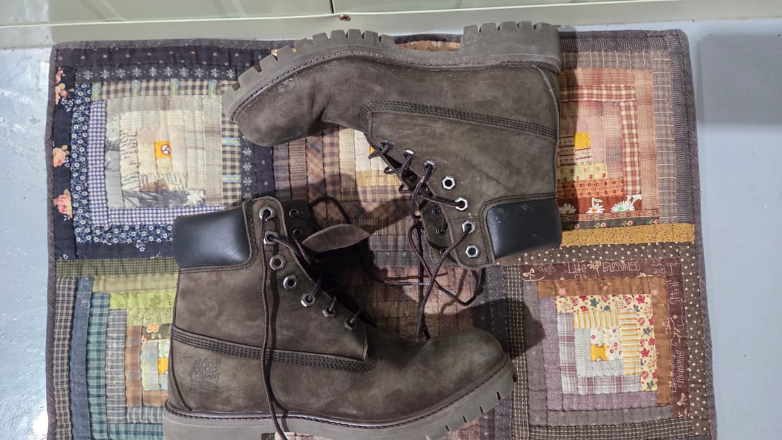 팀버랜드 6인치 부츠 블랙 상품이미지4