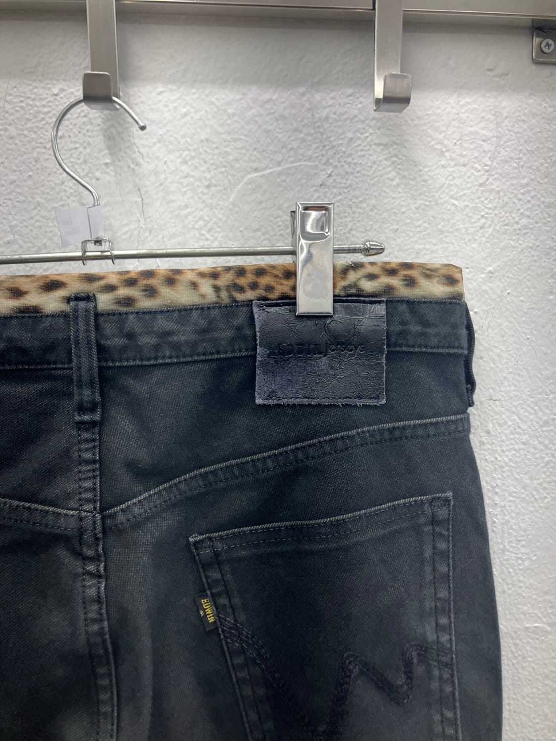 에드윈 세미 카프리 와이드 팬츠 상품이미지3