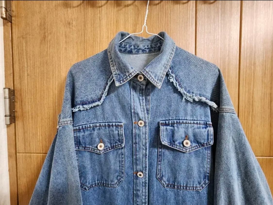 (F)여성 TINI 데님 자켓 상품이미지2