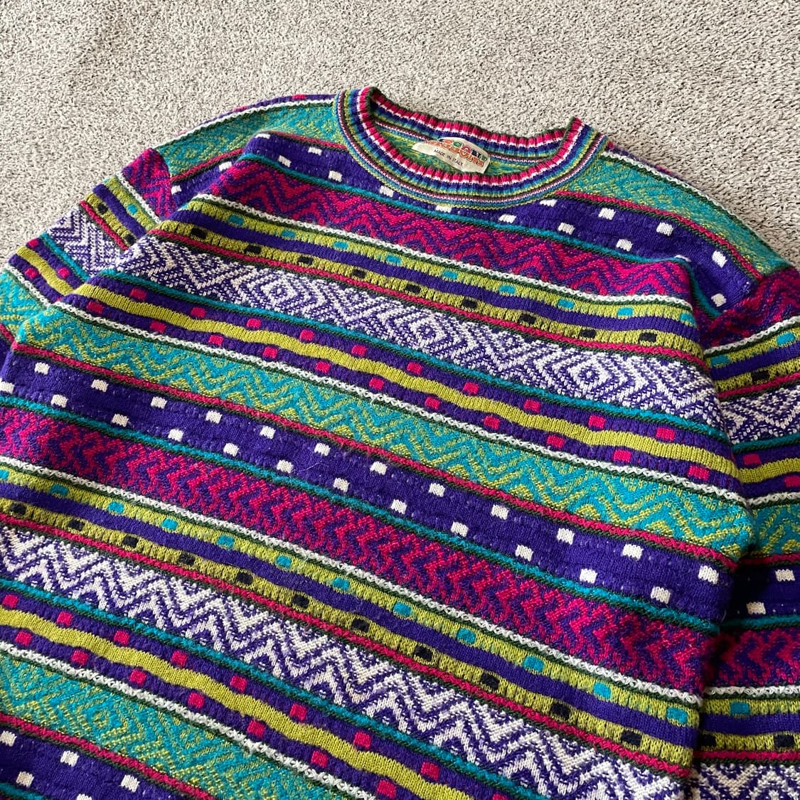 미쏘니 케이블 니트 상품이미지2