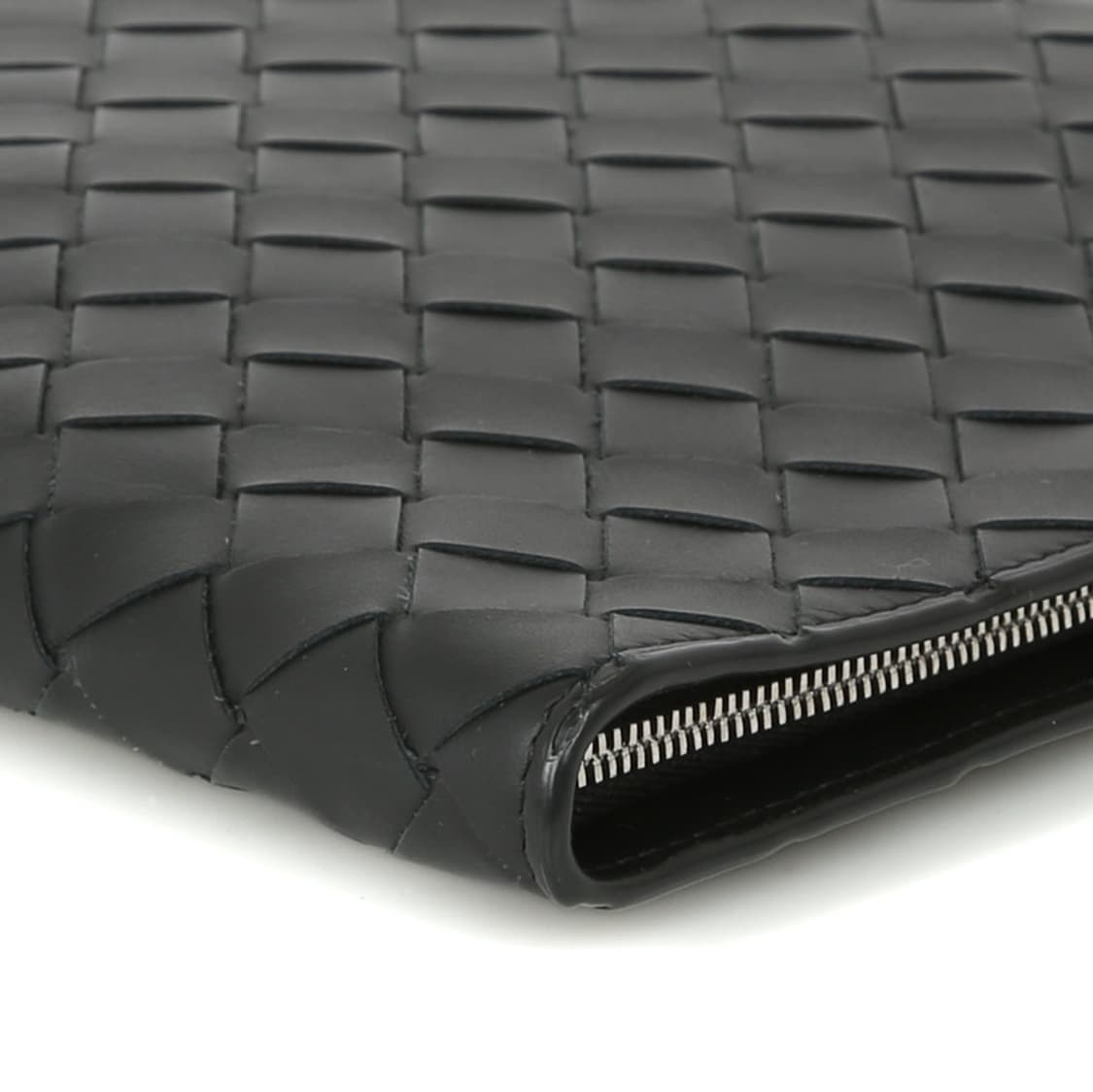 보테가베네타 인트레치아토 클러치 블랙 지퍼 파우치 607479 상품이미지6