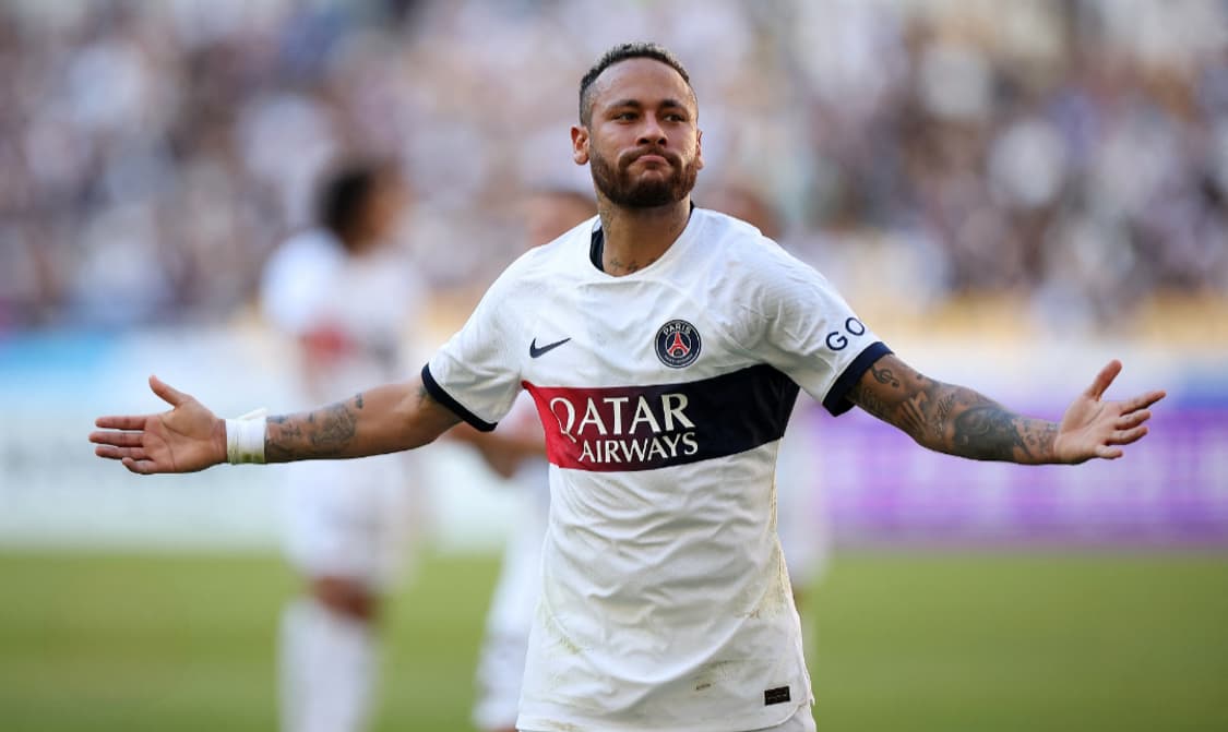 23-24 파리생제르망 네이마르 유니폼 M 피마원 어웨이 상품이미지9