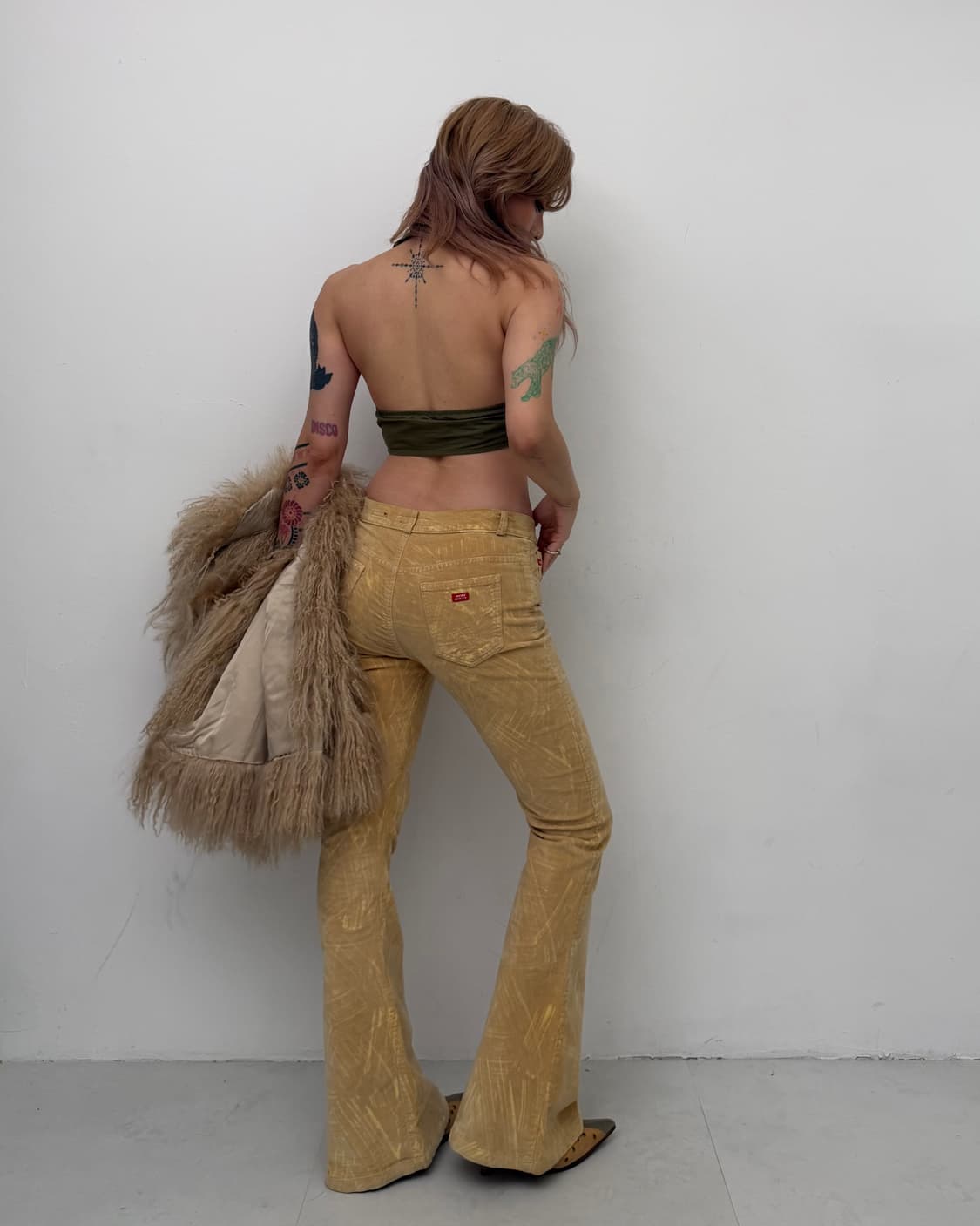 Miss sixty 스크래치 로우라이즈 부츠컷 상품이미지2