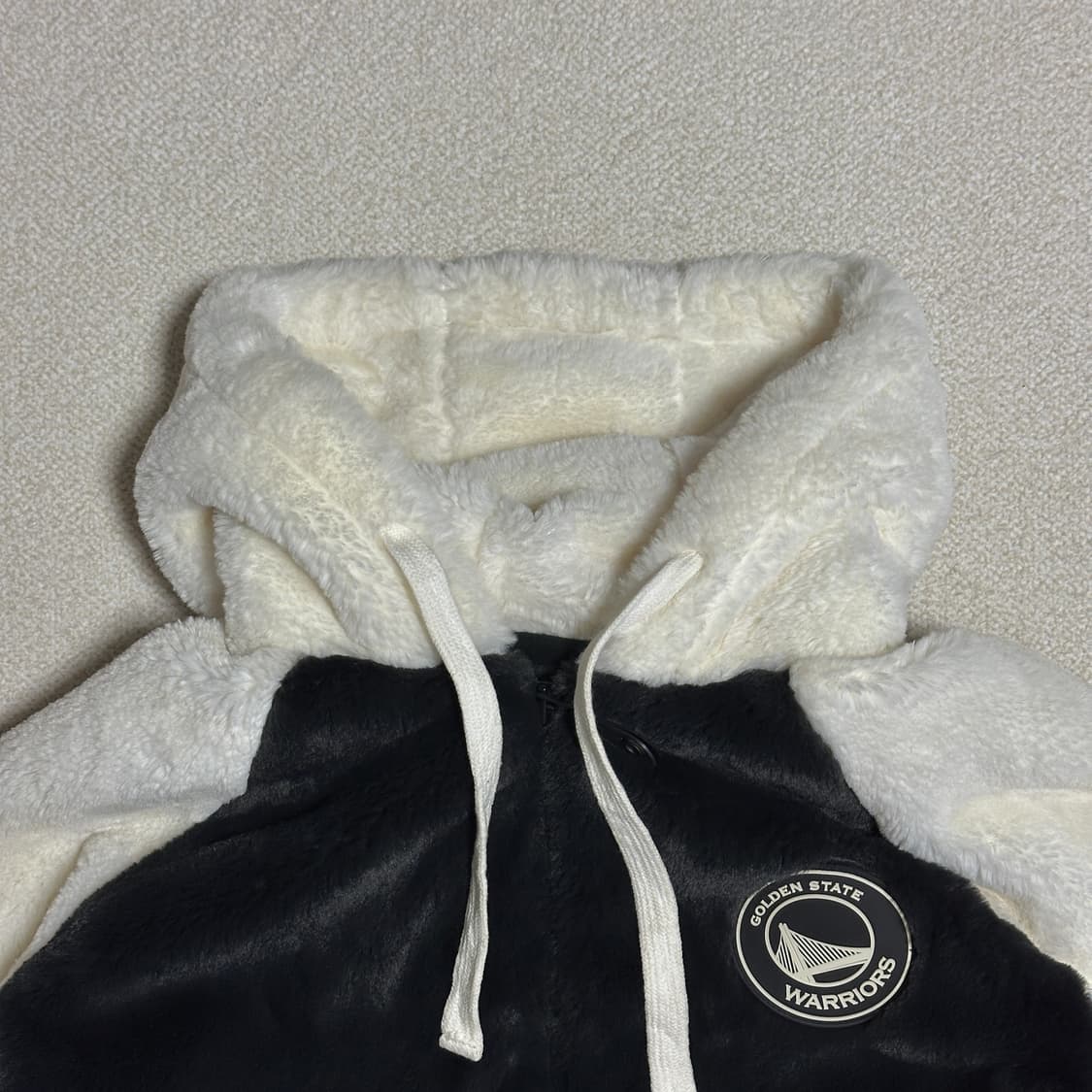 NBA 골든스테이트 워리어 퍼 롱 후드집업 상품이미지5