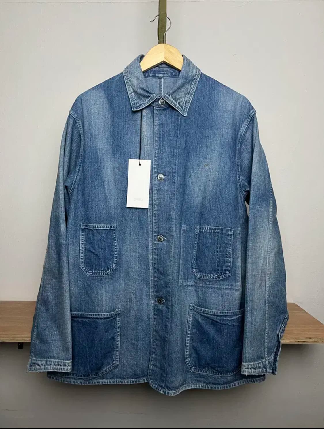 A.PRESSE 아프레쎄 24SS 빈티지 데님 커버올 상품이미지8