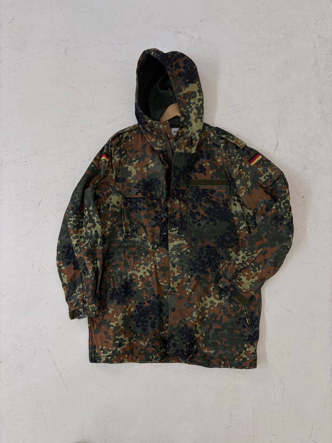 German Army Flectarn Camo Field Parka 상품이미지8