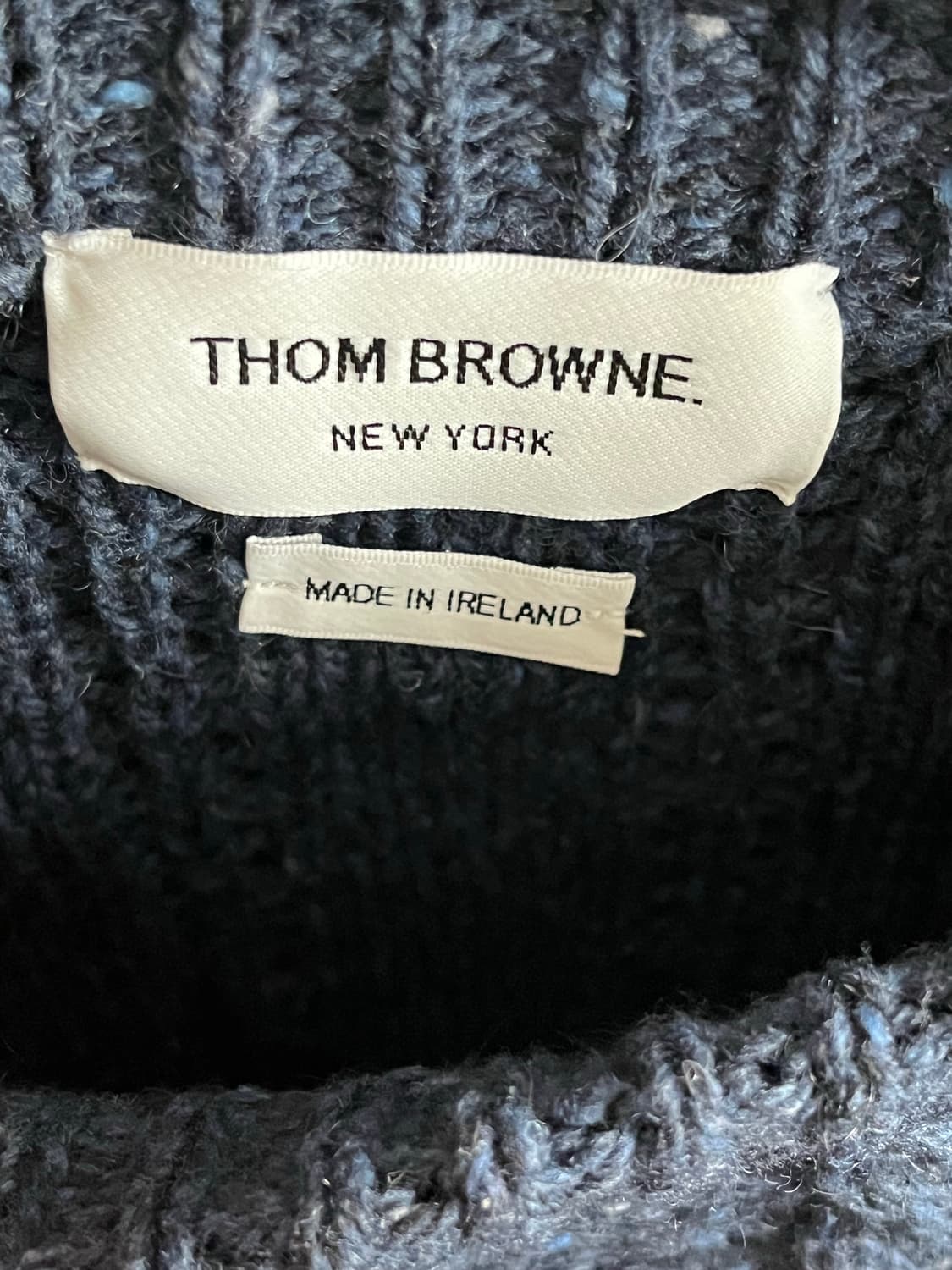 톰브라운 도니골 트위스트 케이블 니트 상품이미지3