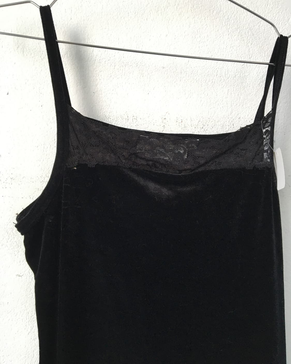 Lace point velvet onepiece 상품이미지4