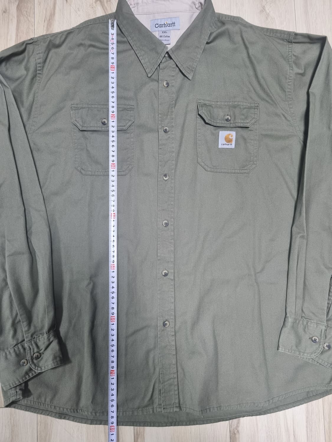 칼하트 워크셔츠 (XXL) 상품이미지4