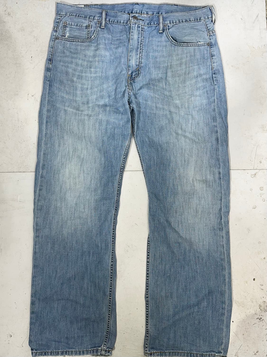 리바이스 569 와이드 연청 데님 청바지 워크 팬츠 상품이미지4