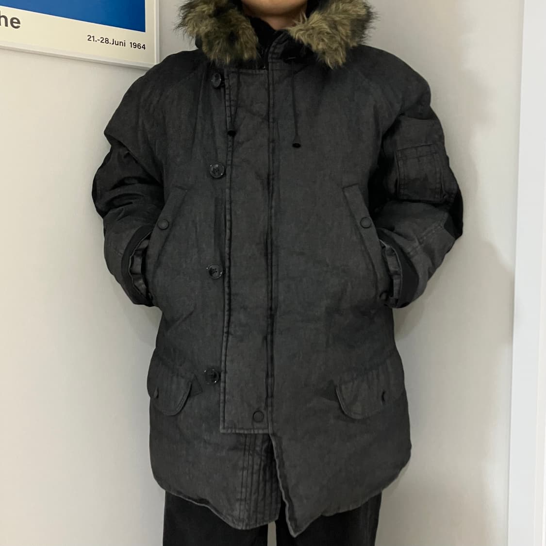 폴로진스 N-3B 덕다운 파카 봄버 상품이미지2