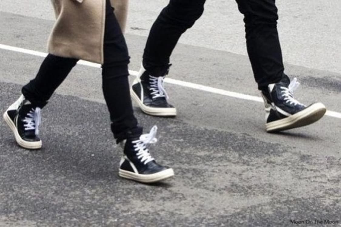 릭오웬스 11SS 혀짧 지오바스켓 모노크롬 LFE 상품이미지10