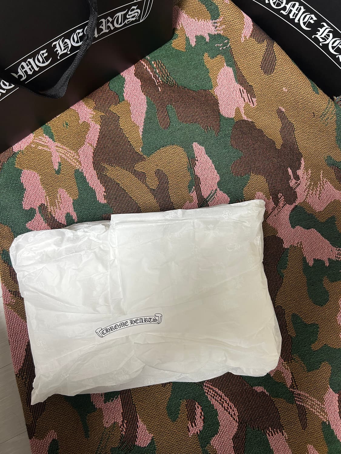 크롬하츠 1988 버티컬 후드집업 블루 화이트 상품이미지8